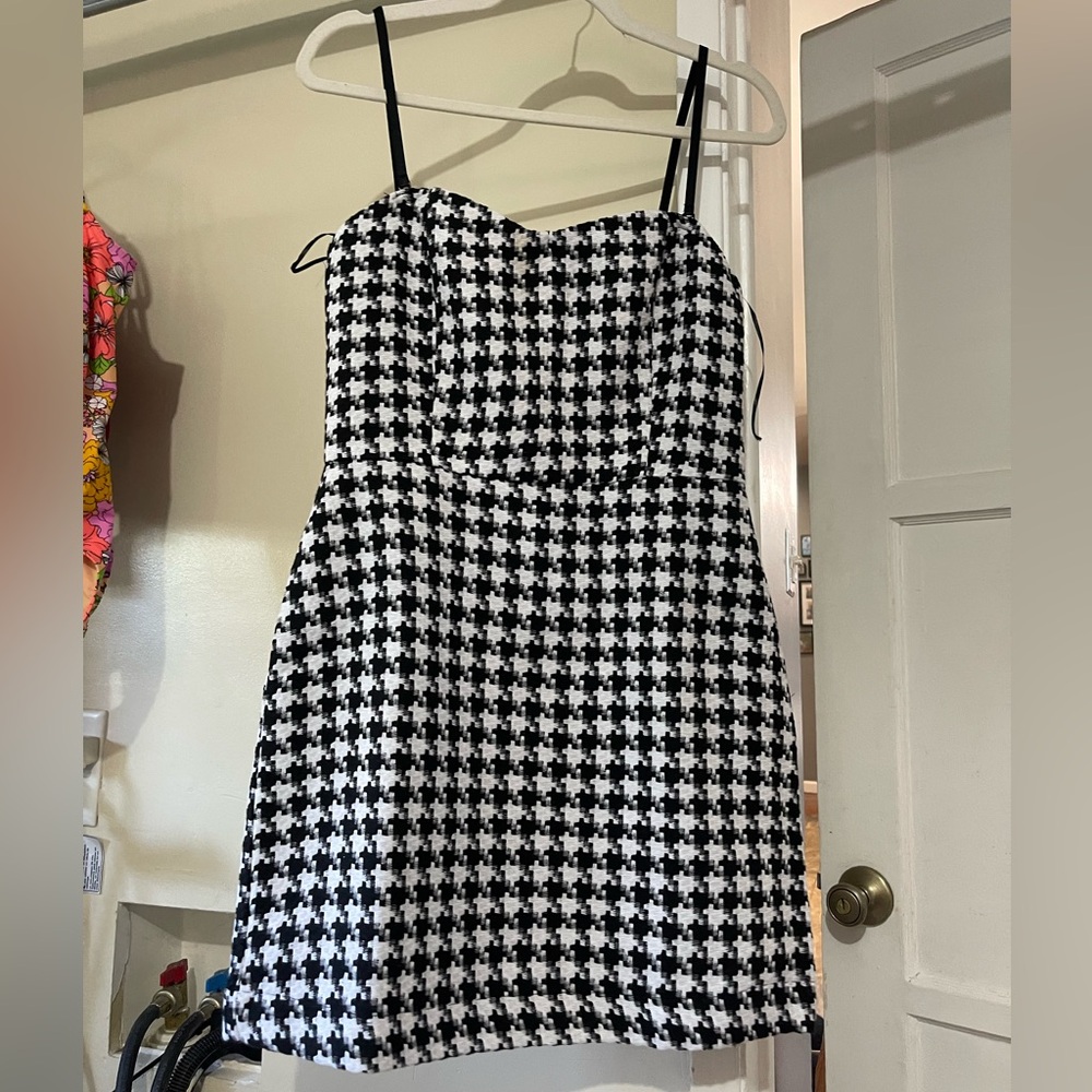 New Min Dress Chevron Print